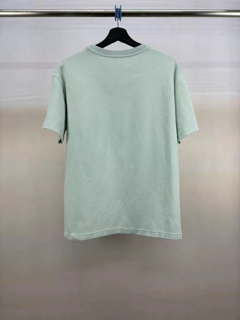 Louis Vuitton louis vuitton green short sleeve tee-dmc Size US L / EU 52-54 / 3 - 2 Thumbnail