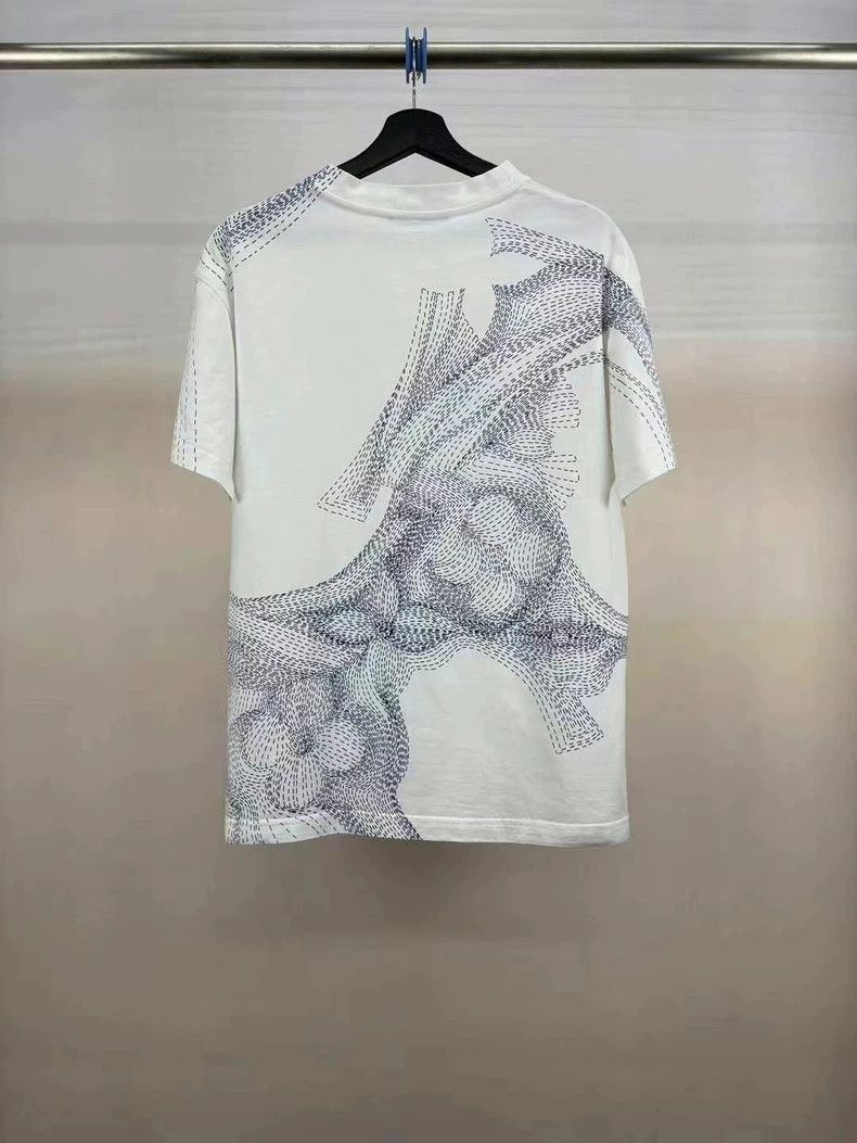 Louis Vuitton louis vuitton three flower sketch short sleeve-dmc Size US S / EU 44-46 / 1 - 2 Thumbnail