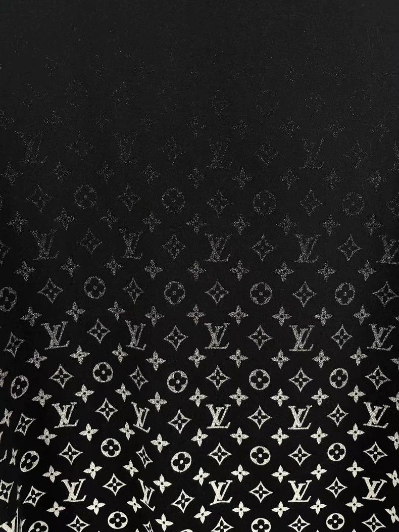 Louis Vuitton louis vuitton black white gradient t-shirt-dmc Size US M / EU 48-50 / 2 - 3 Thumbnail