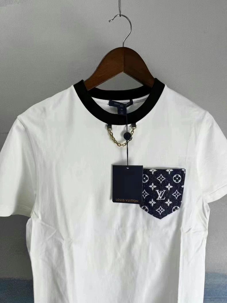 Louis Vuitton louis vuitton white short sleeve printed t-shirt-dmc Size US S / EU 44-46 / 1 - 2 Thumbnail