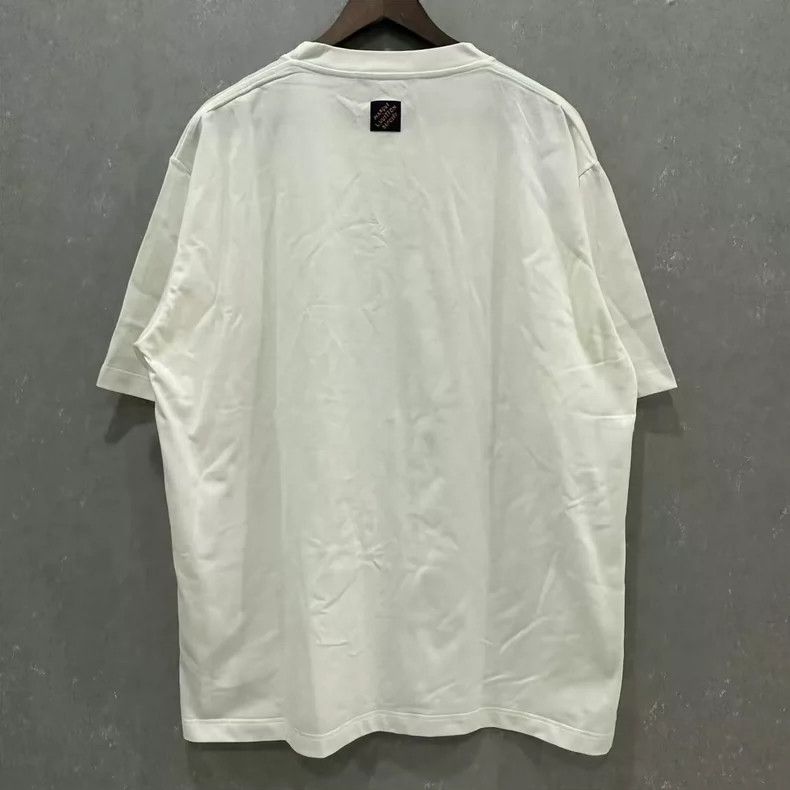 Louis Vuitton louis vuitton white short sleeve shirt-dmc Size US L / EU 52-54 / 3 - 2 Thumbnail