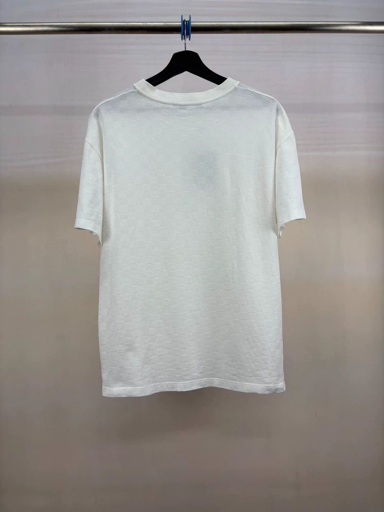 Louis Vuitton louis vuitton embroidered logo short sleeve t-shirt-dmc Size US L / EU 52-54 / 3 - 2 Thumbnail