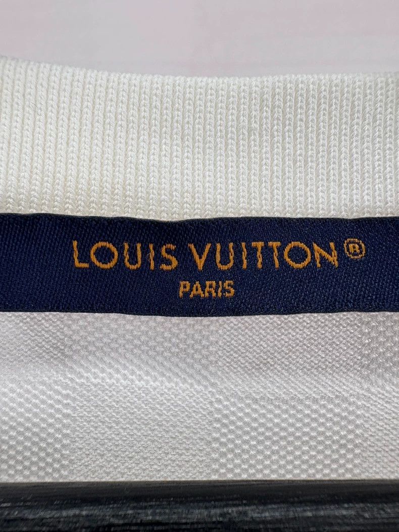 Louis Vuitton louis vuitton embroidered logo short sleeve t-shirt-dmc Size US L / EU 52-54 / 3 - 6 Thumbnail