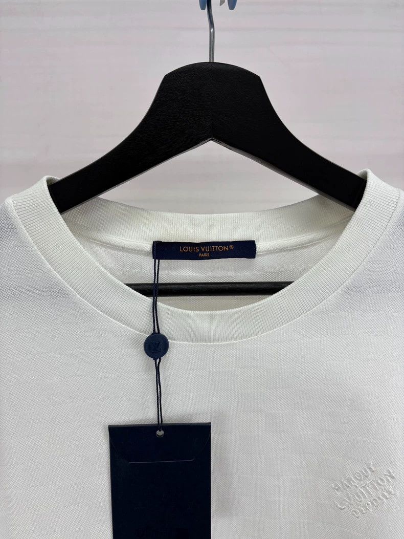 Louis Vuitton louis vuitton embroidered logo short sleeve t-shirt-dmc Size US L / EU 52-54 / 3 - 3 Thumbnail