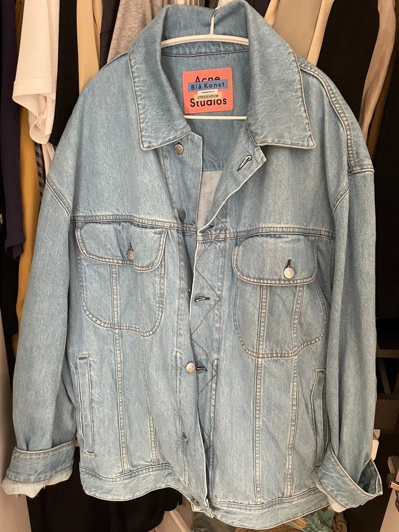 Acne Studios light blue oversized denim jacket-dmc Size US M / EU 48-50 / 2 - 4 Thumbnail