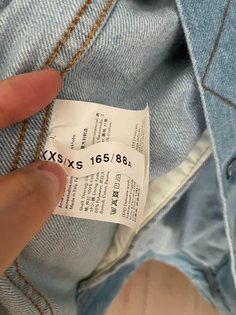 Acne Studios light blue oversized denim jacket-dmc Size US M / EU 48-50 / 2 - 6 Thumbnail