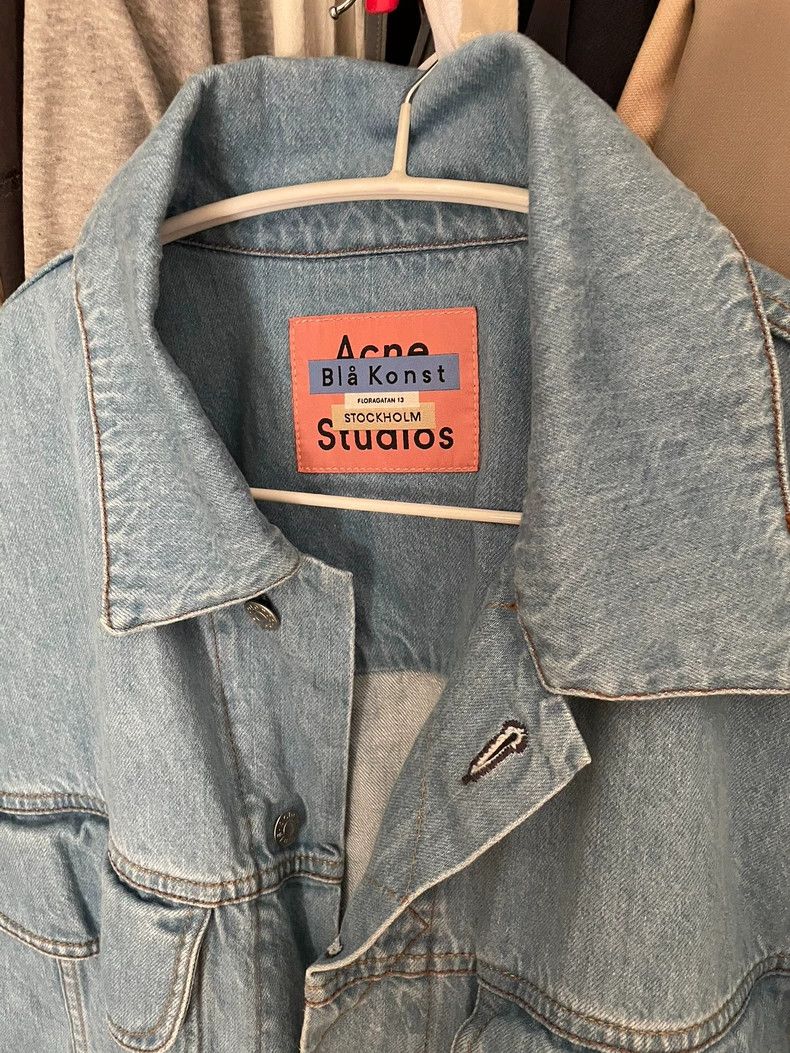 Acne Studios light blue oversized denim jacket-dmc Size US M / EU 48-50 / 2 - 5 Thumbnail