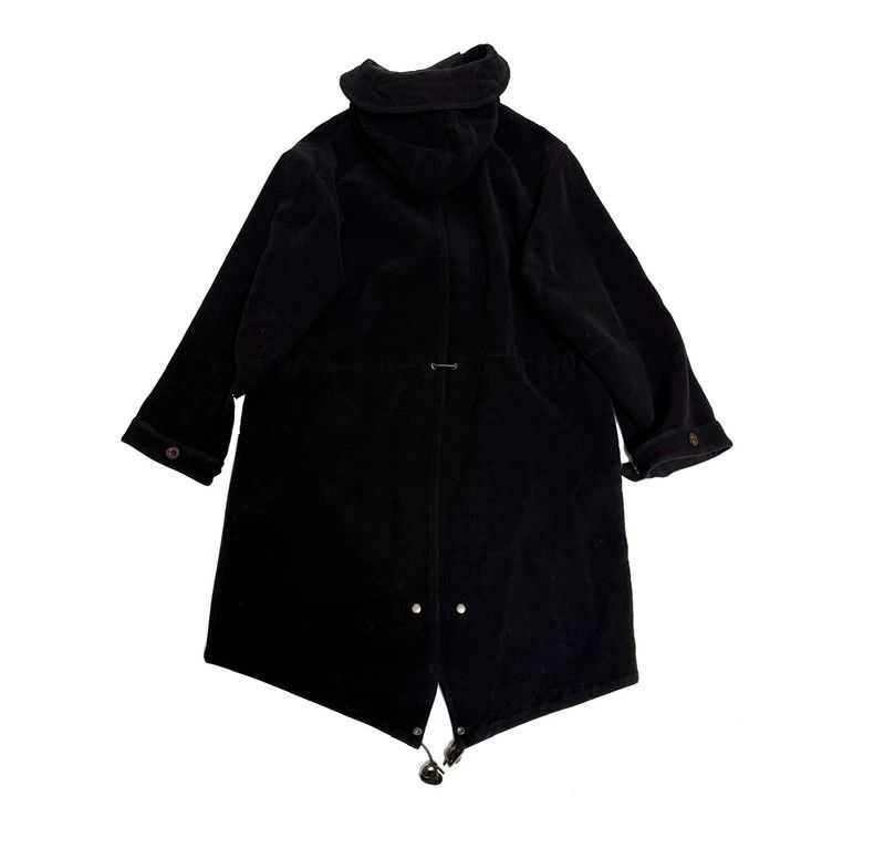 Yohji Yamamoto black wool oversized hooded coat-dmc Size US L / EU 52-54 / 3 - 2 Thumbnail