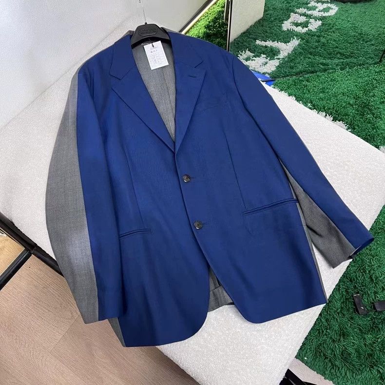 Louis Vuitton blue gray wool blazer from louis vuitton-dmc Size US L / EU 52-54 / 3 - 5 Thumbnail