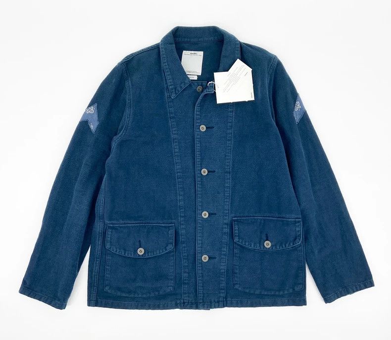 visvim corporal indigo dyed jacket-dmc