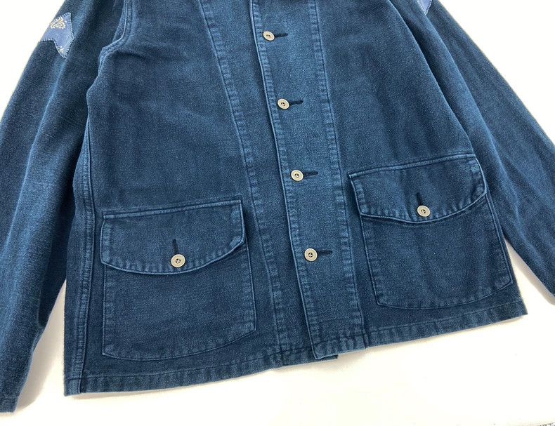 visvim corporal indigo dyed jacket-dmc