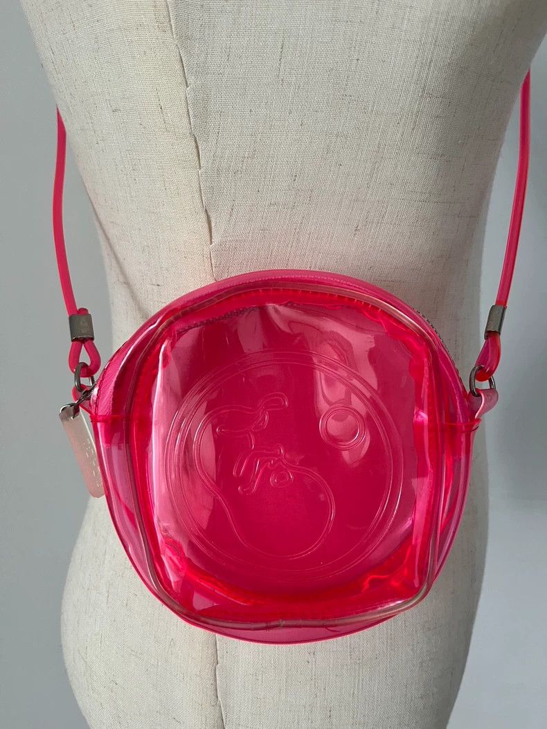 Loro Piana fotus neon pink jelly crossbody bag-dmc Size ONE SIZE - 4 Thumbnail