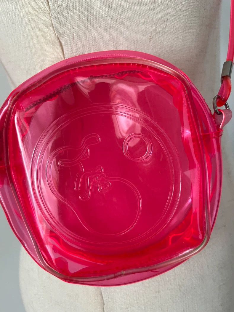 Loro Piana fotus neon pink jelly crossbody bag-dmc Size ONE SIZE - 6 Thumbnail
