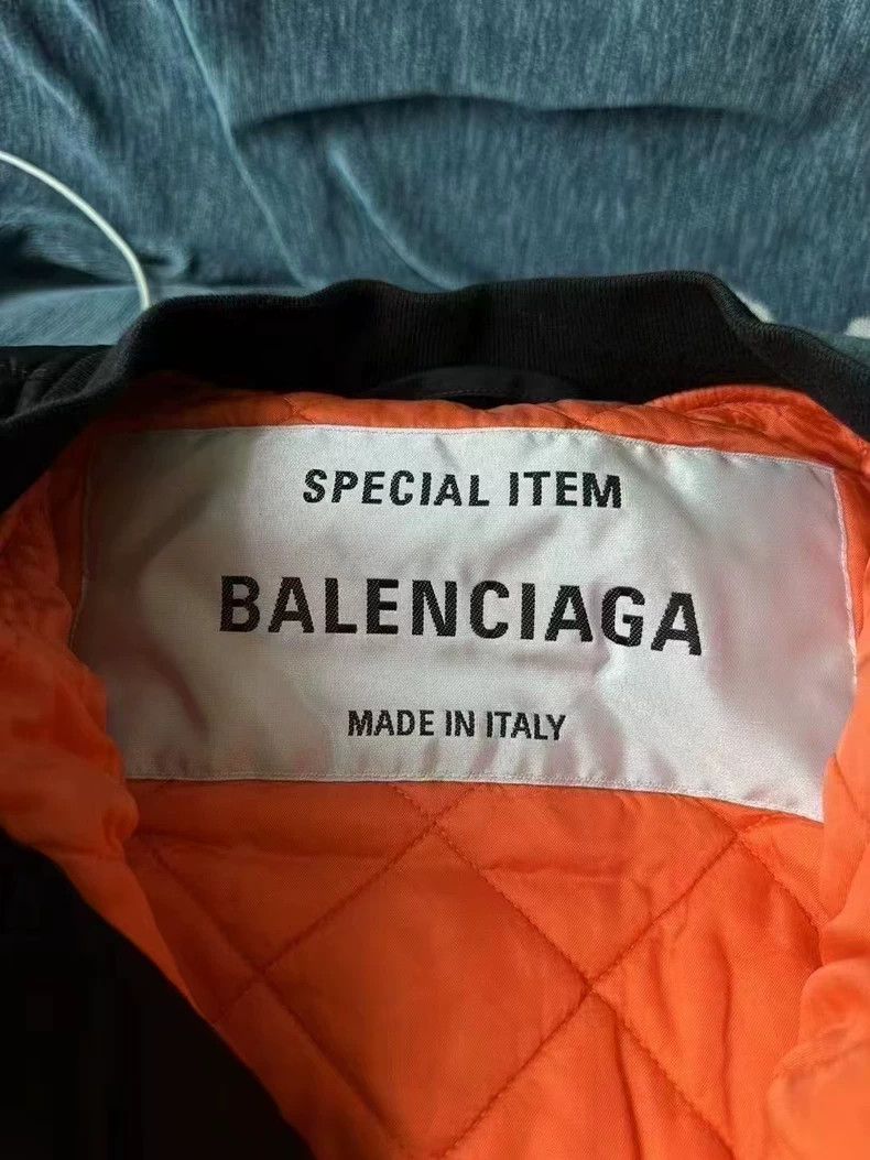 Balenciaga balenciaga nasa bomber jacket in black-dmc Size US M / EU 48-50 / 2 - 3 Thumbnail