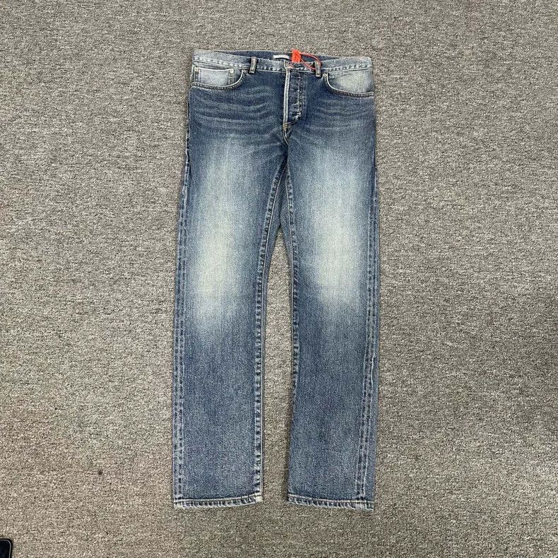 Dior Dior Logo Embroidered Wash Denim Pants-dmc Size US 30 / EU 46 - 2 Thumbnail