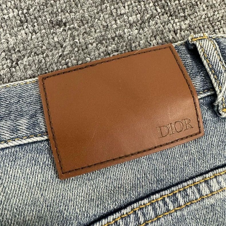 Dior Dior Logo Embroidered Wash Denim Pants-dmc Size US 30 / EU 46 - 5 Thumbnail
