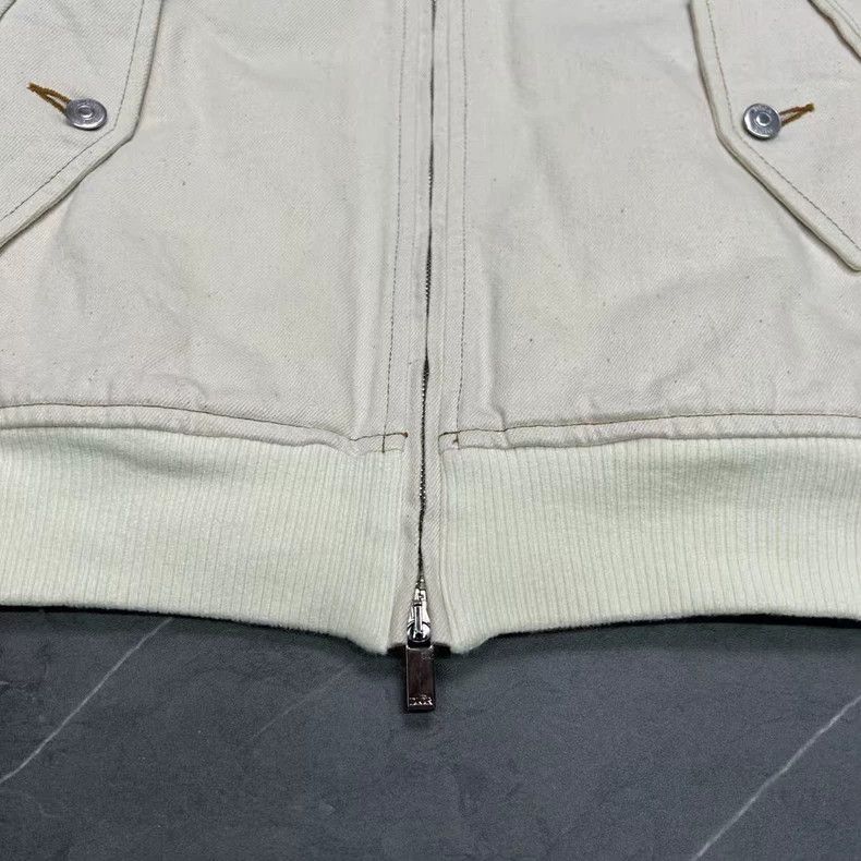 Dior dior x denim tears cream denim jacket-dmc Size US XXL / EU 58 / 5 - 6 Thumbnail