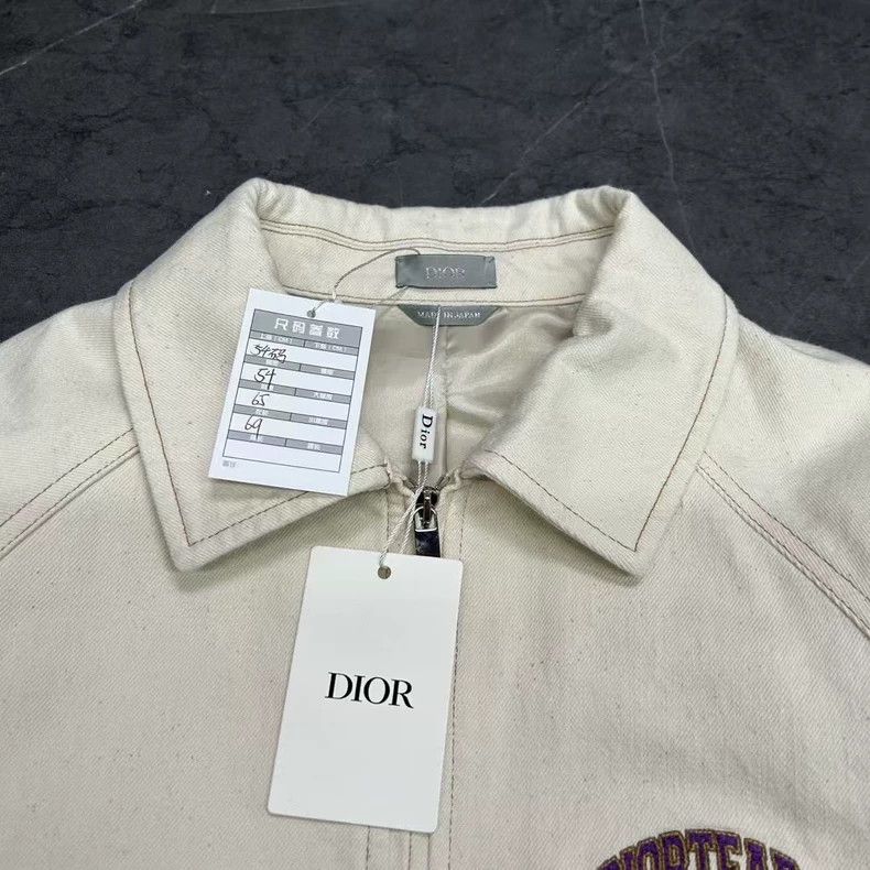 Dior dior x denim tears cream denim jacket-dmc Size US XXL / EU 58 / 5 - 3 Thumbnail