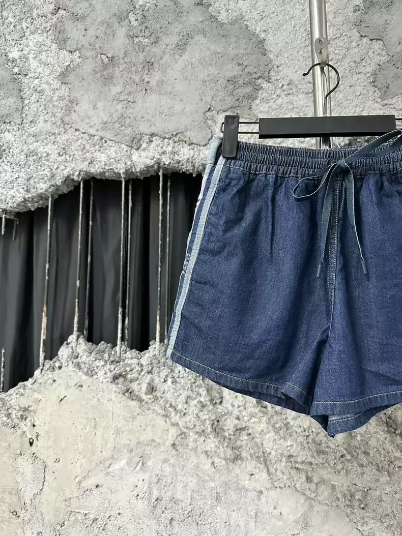 Dior Dior Denim Logo Shorts Size 34-dmc Size US 34 / EU 50 - 3 Thumbnail