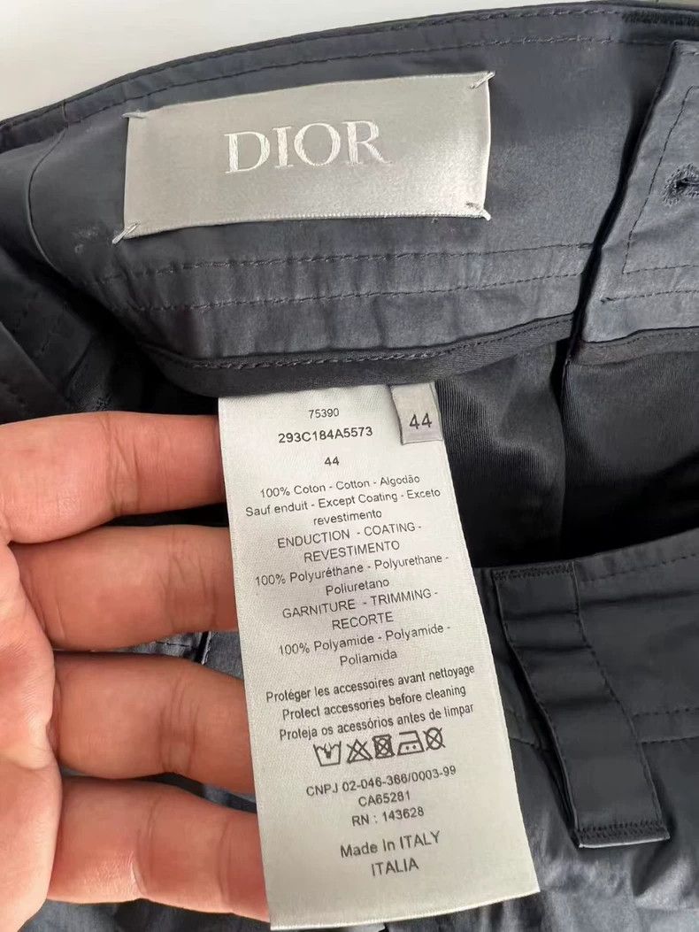 Dior Dior gray cargo pants with buckle closure-dmc Size US 31 - 5 Thumbnail