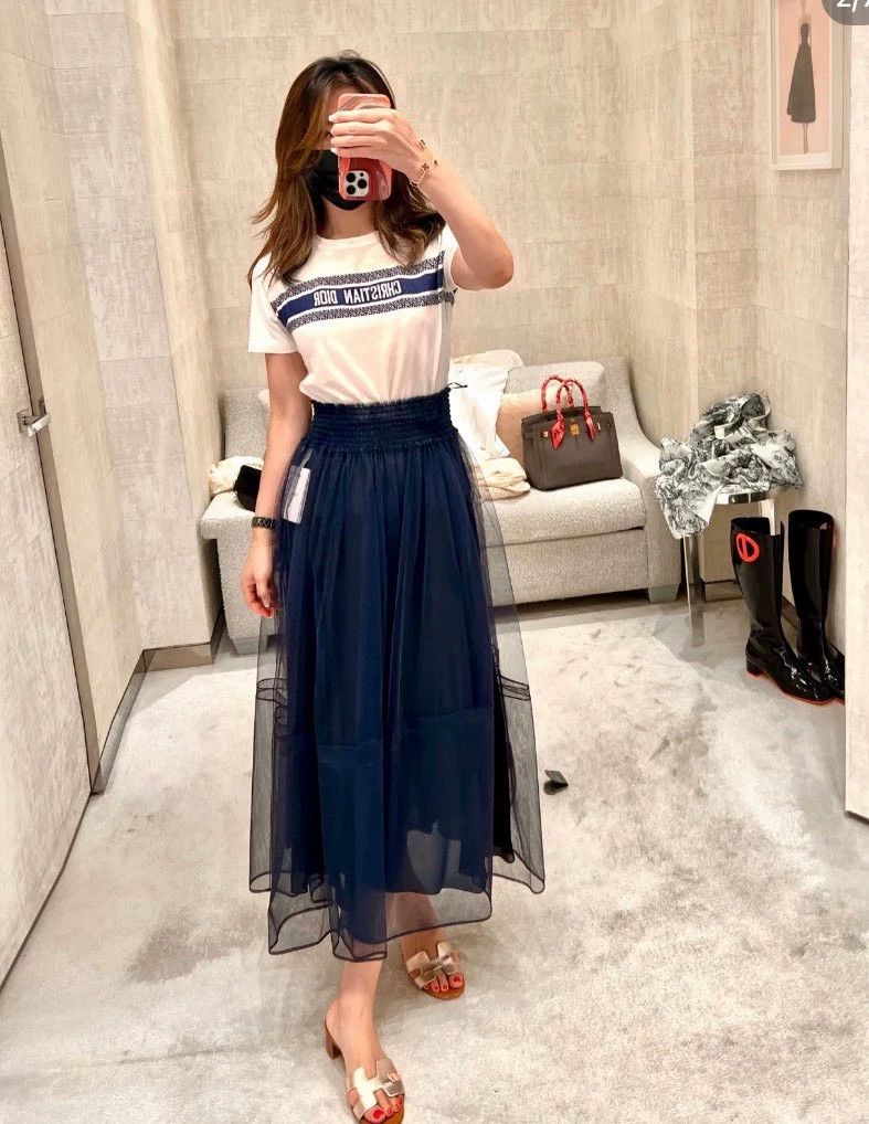 Dior Dior Transparent Layered Tulle Skirt-dmc Size US 38 / EU 54 - 8 Thumbnail