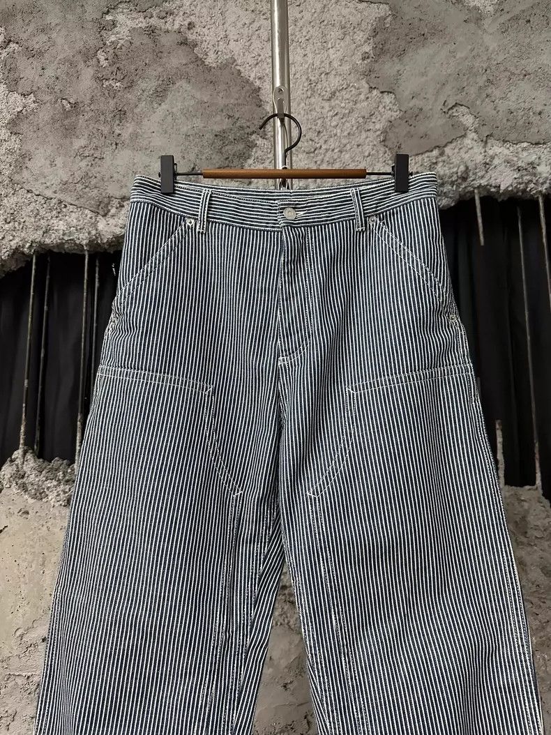 Dior Dior Striped Work Pants Size 30-dmc Size US 30 / EU 46 - 3 Thumbnail