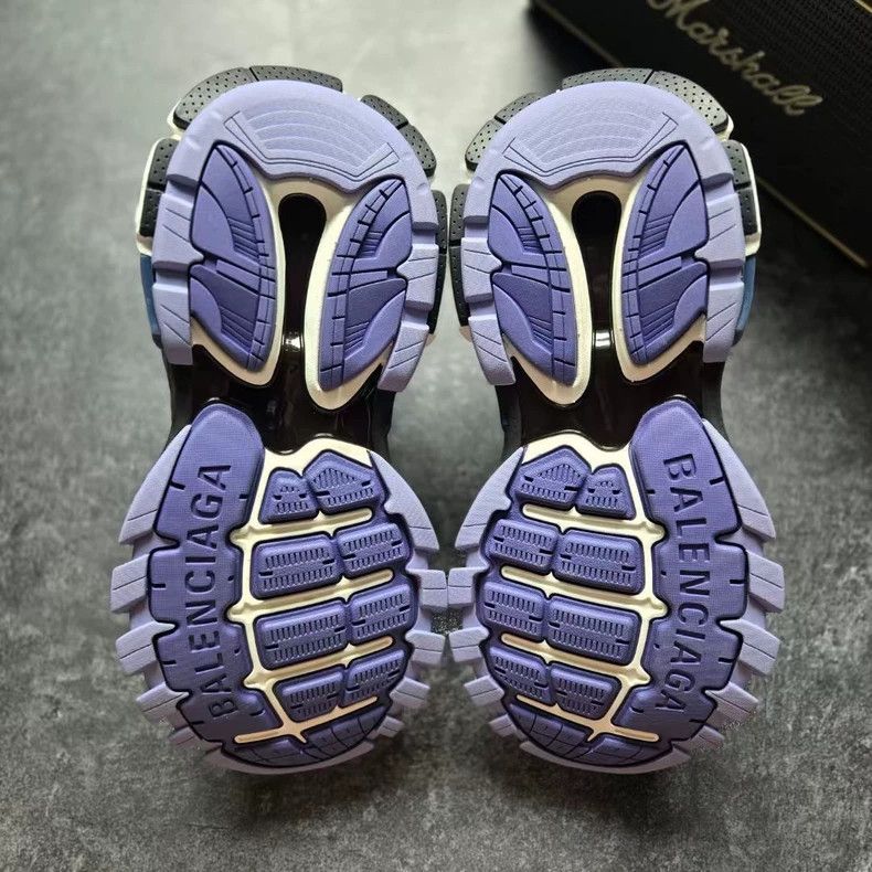 Balenciaga balenciaga track shoes white purple size 39-dmc Size US 7.5 / EU 40-41 - 7 Thumbnail