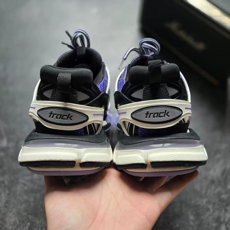 Balenciaga balenciaga track shoes white purple size 39-dmc Size US 7.5 / EU 40-41 - 6 Thumbnail