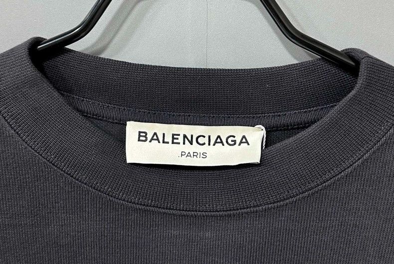 Balenciaga black long sleeve top with tie detail-dmc Size US M / EU 48-50 / 2 - 4 Thumbnail