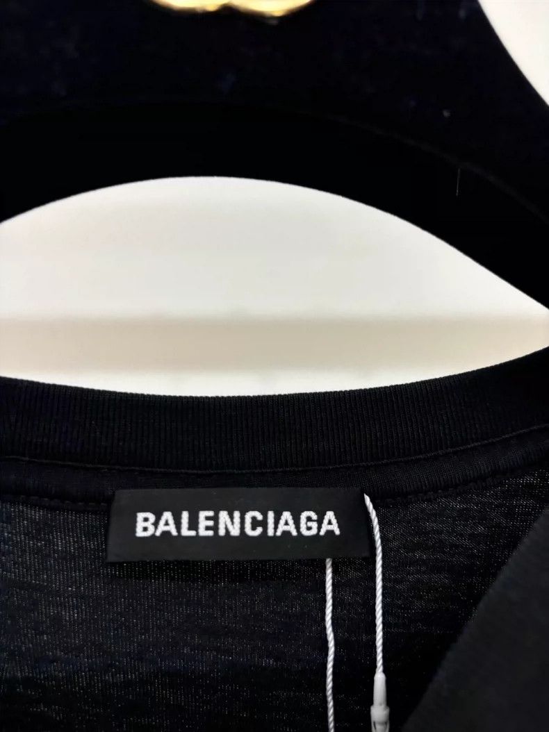 Balenciaga balenciaga short sleeve logo t-shirt-dmc Size US M / EU 48-50 / 2 - 5 Thumbnail