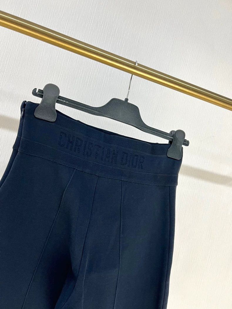 Dior dior high-waisted wide-leg pants with buttons-dmc Size US 31 - 4 Thumbnail