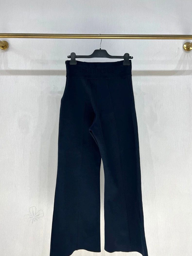 Dior dior high-waisted wide-leg pants with buttons-dmc Size US 31 - 2 Thumbnail