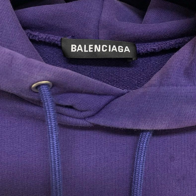 Balenciaga balenciaga purple hoodie with logo design-dmc Size US S / EU 44-46 / 1 - 2 Thumbnail