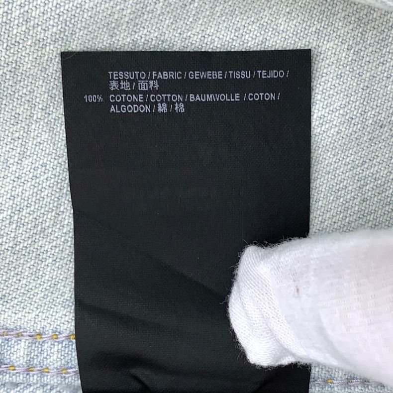 Balenciaga light blue cotton button-up denim jacket-dmc Size US S / EU 44-46 / 1 - 7 Thumbnail