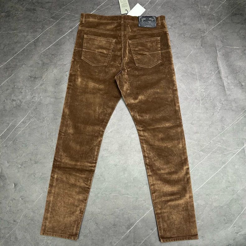 Dior dior travis scott brown velour pants-dmc Size US 30 / EU 46 - 2 Thumbnail