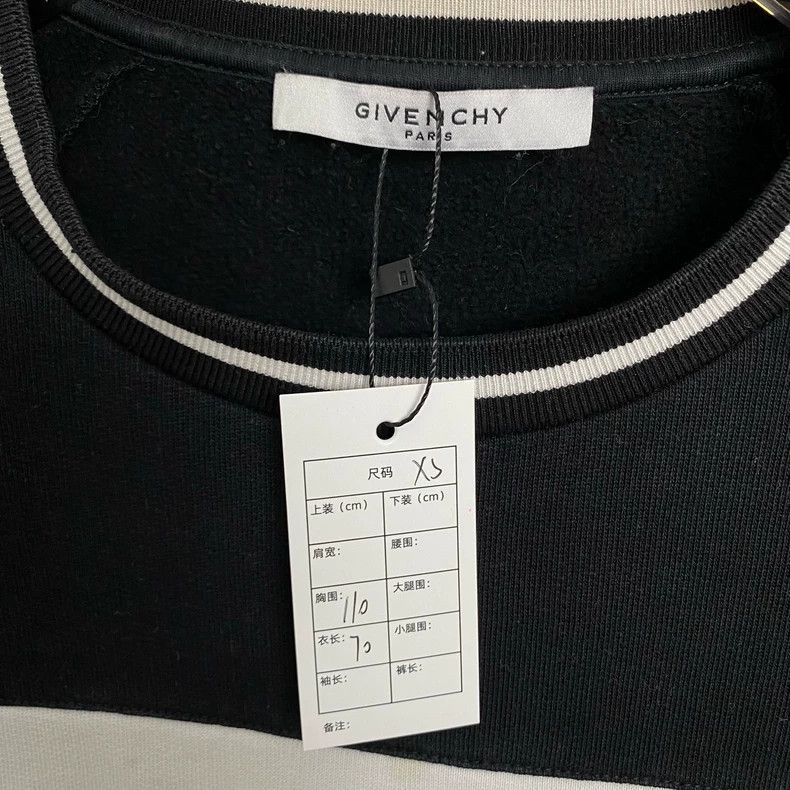 Givenchy givenchy logo sweatshirt in navy blue-dmc Size US S / EU 44-46 / 1 - 2 Thumbnail