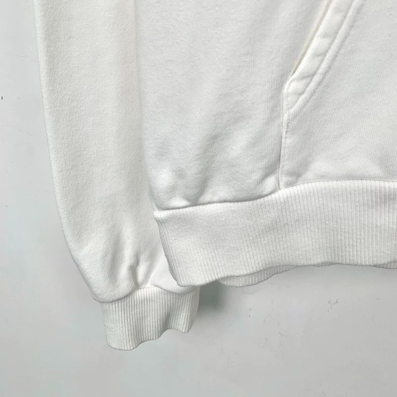 Celine celine white logo cotton hooded sweatshirt-dmc Size US L / EU 52-54 / 3 - 4 Thumbnail