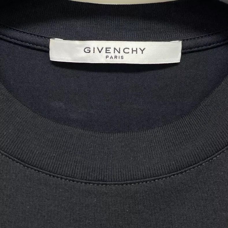 Givenchy givenchy embroidered black short sleeve t-shirt-dmc Size US S / EU 44-46 / 1 - 3 Thumbnail