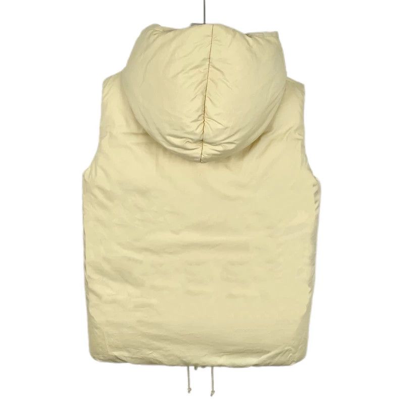 Celine celine yellow cotton hooded vest jacket-dmc Size US XXS / EU 40 - 2 Thumbnail