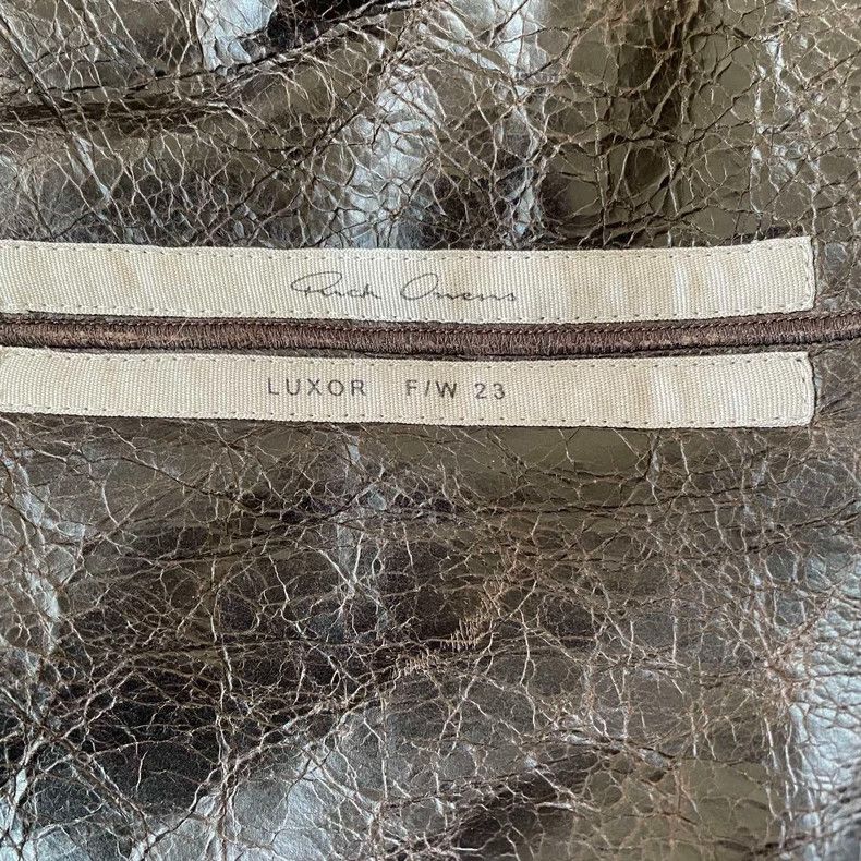 Rick Owens rick owens double-faced leather jacket-dmc Size US L / EU 52-54 / 3 - 4 Thumbnail