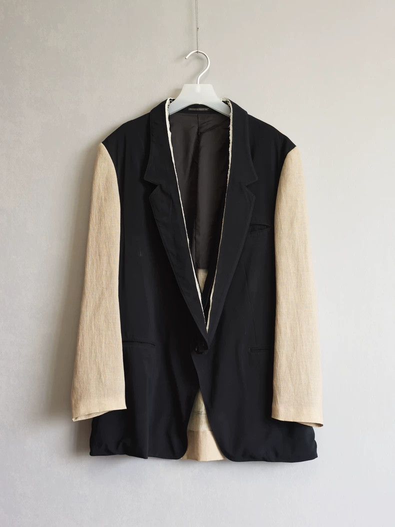 Yohji Yamamoto Yohji Yamamoto Hand-Painted Jacket 19SS-dmc Size US M / EU 48-50 / 2 - 3 Thumbnail