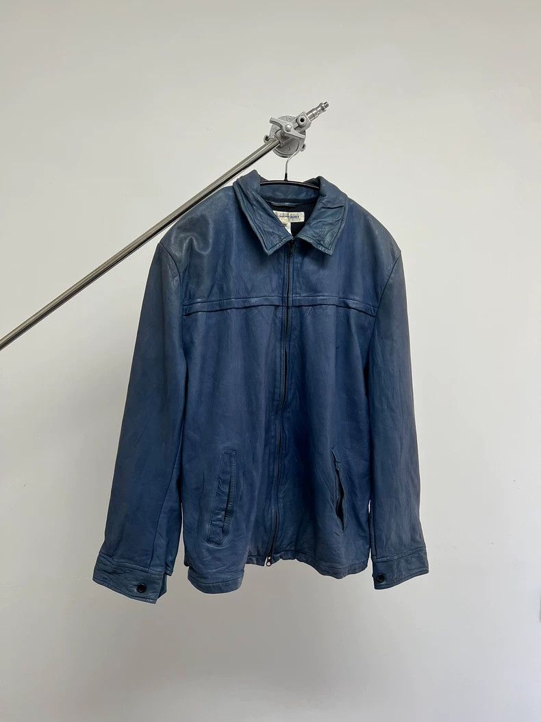 Comme des Garcons comme des garcons blue leather jacket-dmc Size US M / EU 48-50 / 2 - 2 Thumbnail