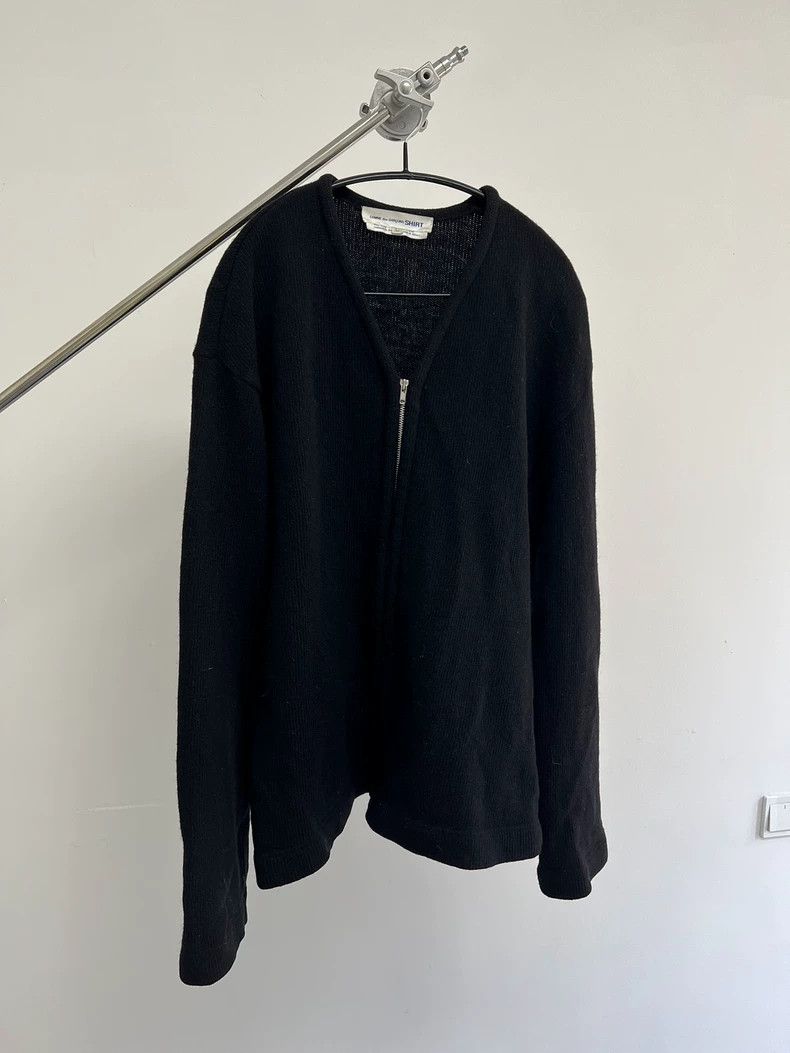 Comme des Garcons comme des garcons black wool cardigan-dmc Size US L / EU 52-54 / 3 - 2 Thumbnail