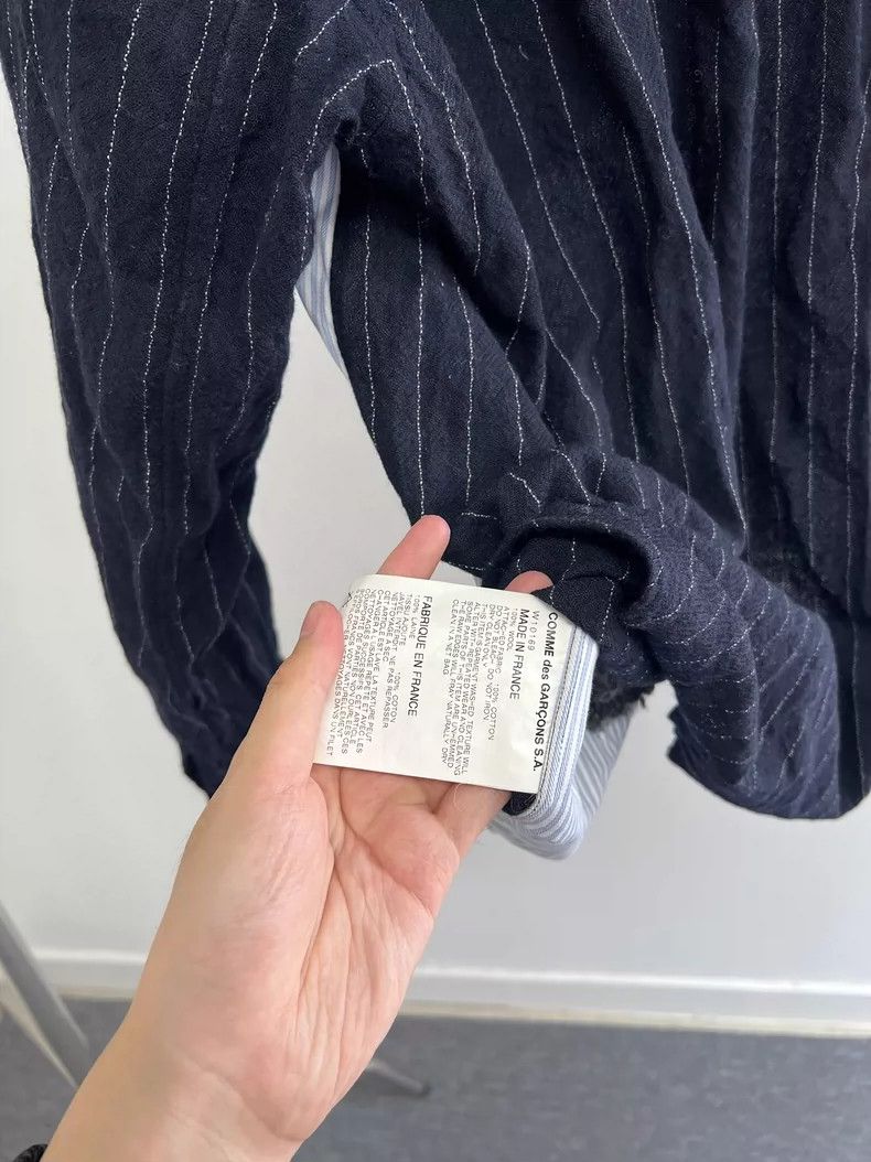 Comme des Garcons comme des garçons wool patchwork shirt-dmc Size US S / EU 44-46 / 1 - 6 Thumbnail