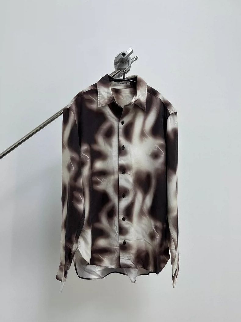 Helmut Lang helmut lang patterned long sleeve shirt-dmc Size US M / EU 48-50 / 2 - 2 Thumbnail