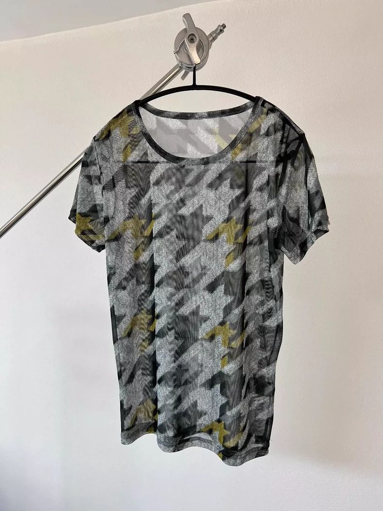 Yohji Yamamoto yohji yamamoto sheer patterned top-dmc Size US S / EU 44-46 / 1 - 2 Thumbnail