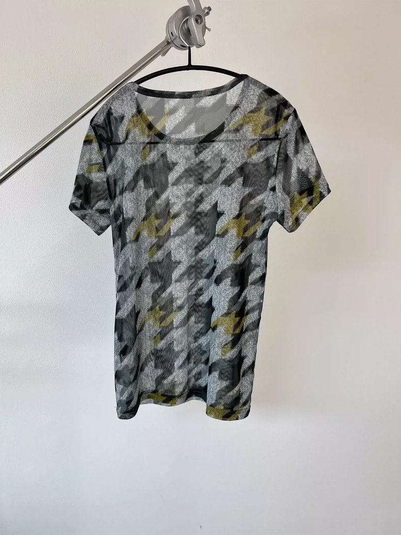 Yohji Yamamoto yohji yamamoto sheer patterned top-dmc Size US S / EU 44-46 / 1 - 5 Thumbnail