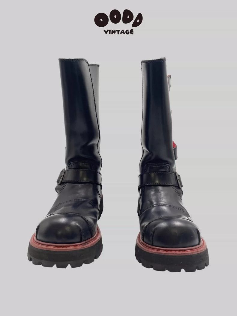 Jean Paul Gaultier Jean Paul Gaultier High-Top Engineer Boots-dmc Size US 6.5 / EU 39-40 - 2 Thumbnail