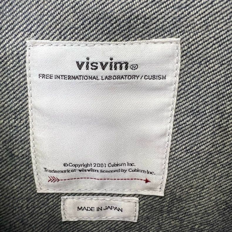 Visvim visvim 101 jkt washed denim jacket-dmc Size US M / EU 48-50 / 2 - 3 Thumbnail