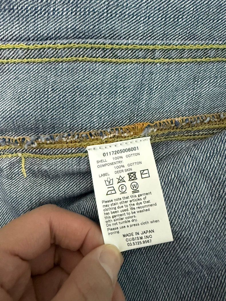 visvim 17ss classic denim jacket damaged-dmc
